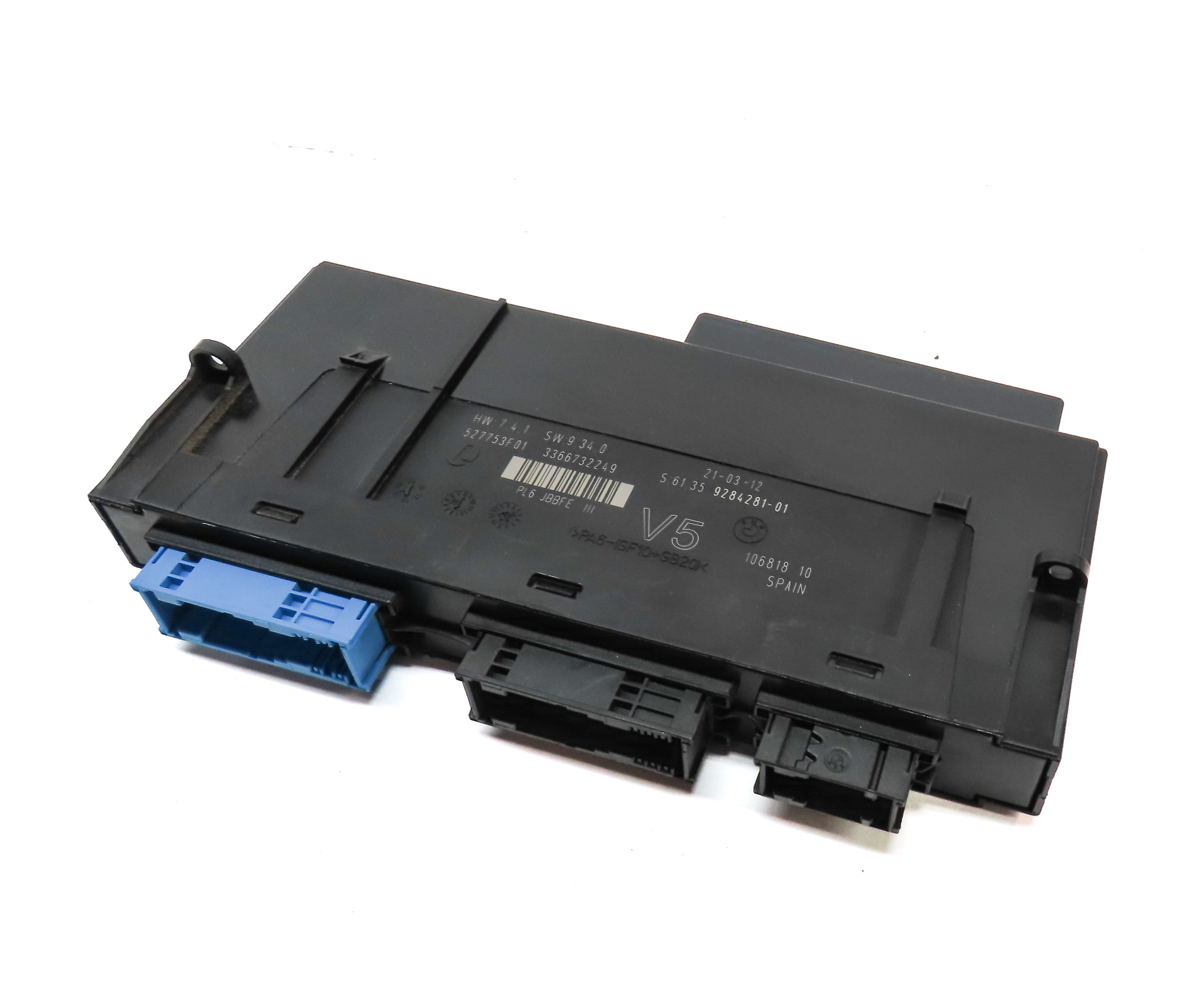 2011-2019 BMW M5 5 / 6 / 7 SERIES (F01 F02 F10 F12) PRIMARY BODY CONTROL MODULE — exact item pictured